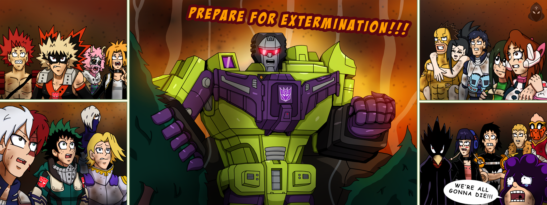 Mha Edcom MHA/Transformers - Prepare for Extermination! by edCOM02 on DeviantArt