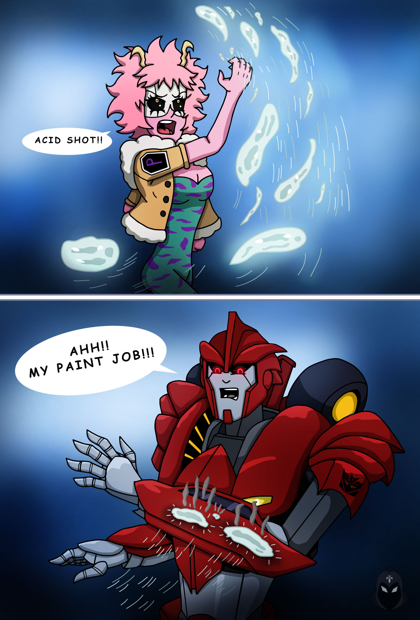 Deviantart Edcom02 Mcu MHA/Transformers - Paint Job Hazard by edCOM02 on DeviantArt
