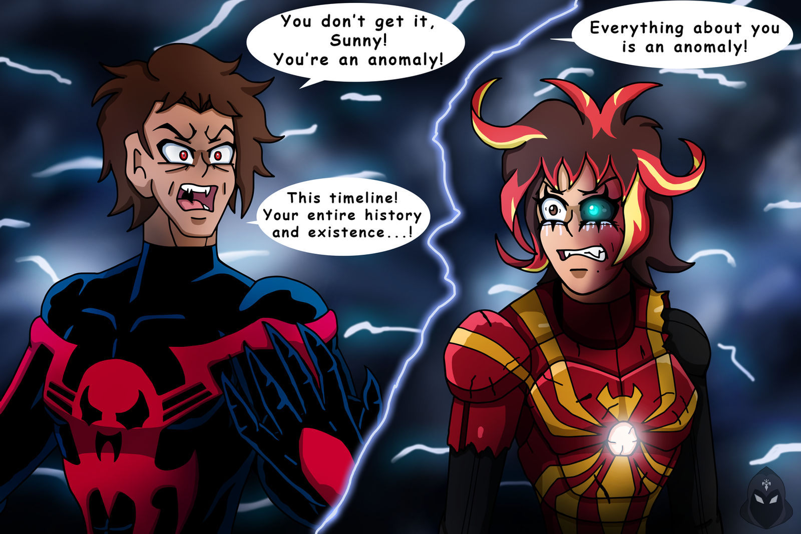 Deviantart Edcom02 Mcu U/Spiders and Magic - You're An Anomaly! by edCOM02 on DeviantArt