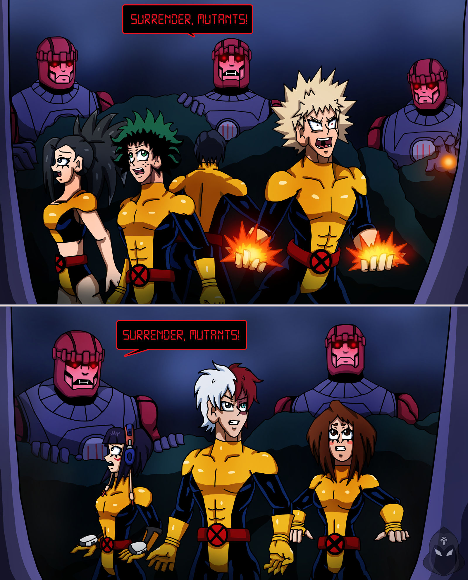 Deviantart Edcom02 Mcu MHA/X-Men - Program: Deadly Sentinels by edCOM02 on DeviantArt