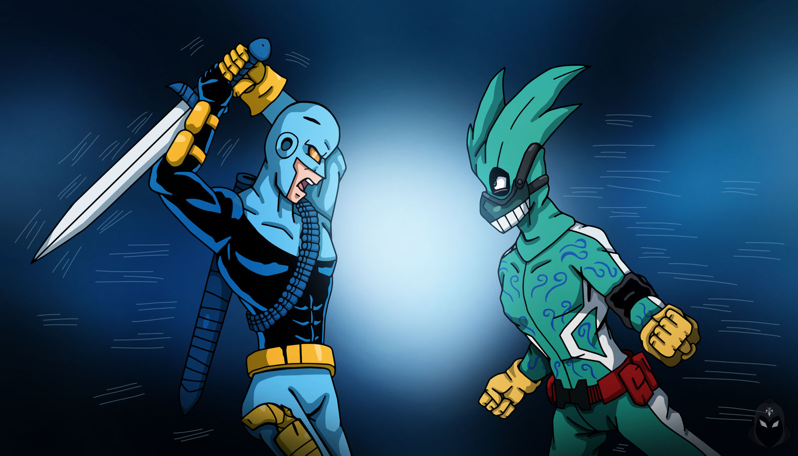 Ko-Fi COM: Cyclone Izuku vs. Ravager by edCOM02 on DeviantArt