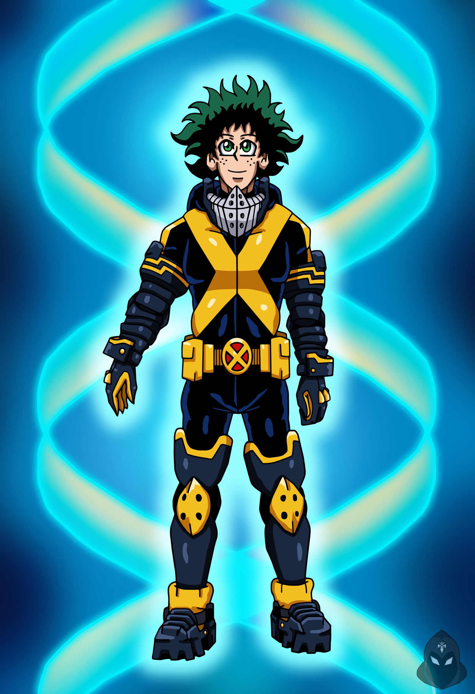 Mha Edcom MHA/X-Men - Deku (Endgame X-Uniform) by edCOM02 on DeviantArt
