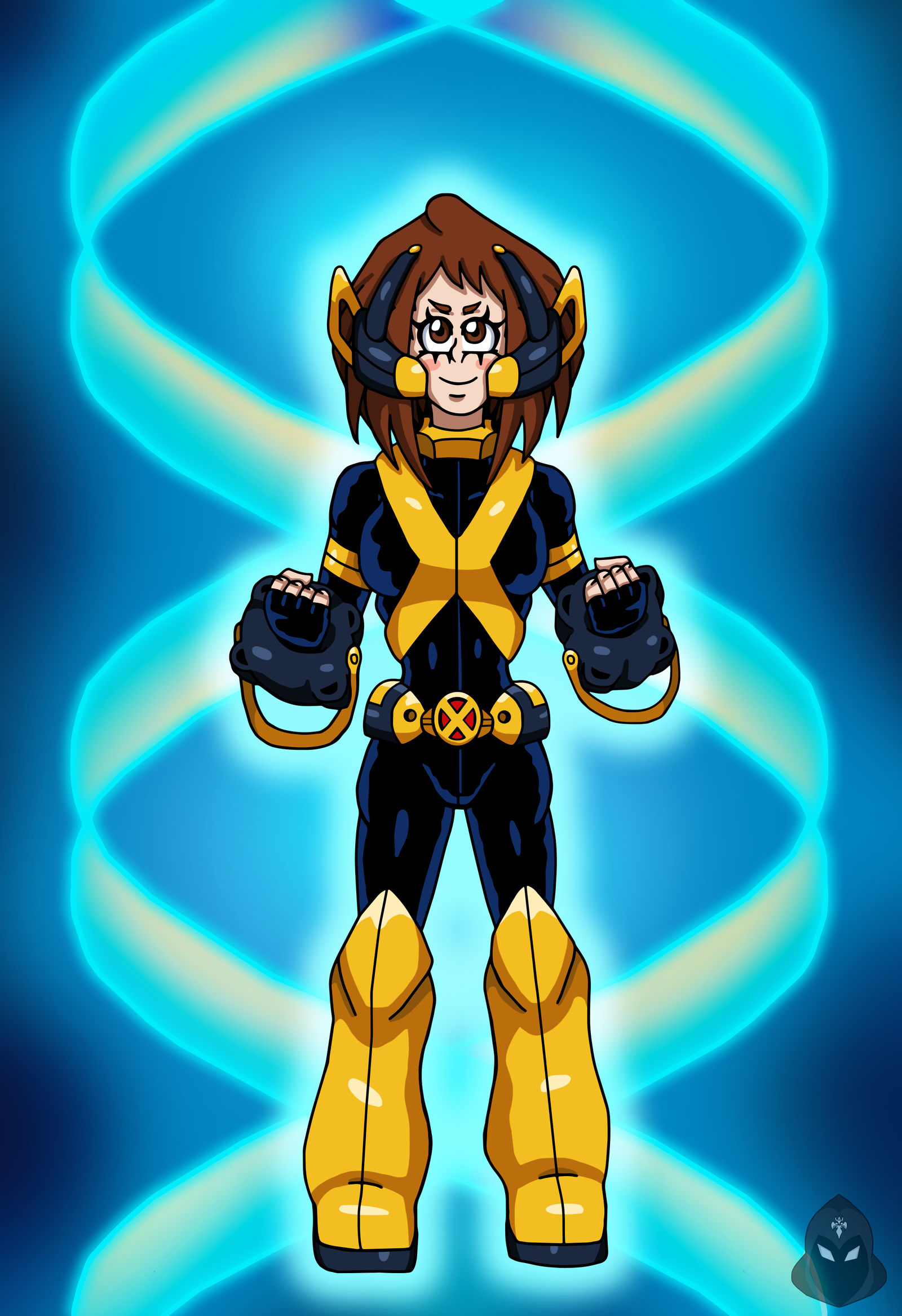 Mha Edcom MHA/X-Men - Uravity (Endgame X-Uniform) by edCOM02 on DeviantArt