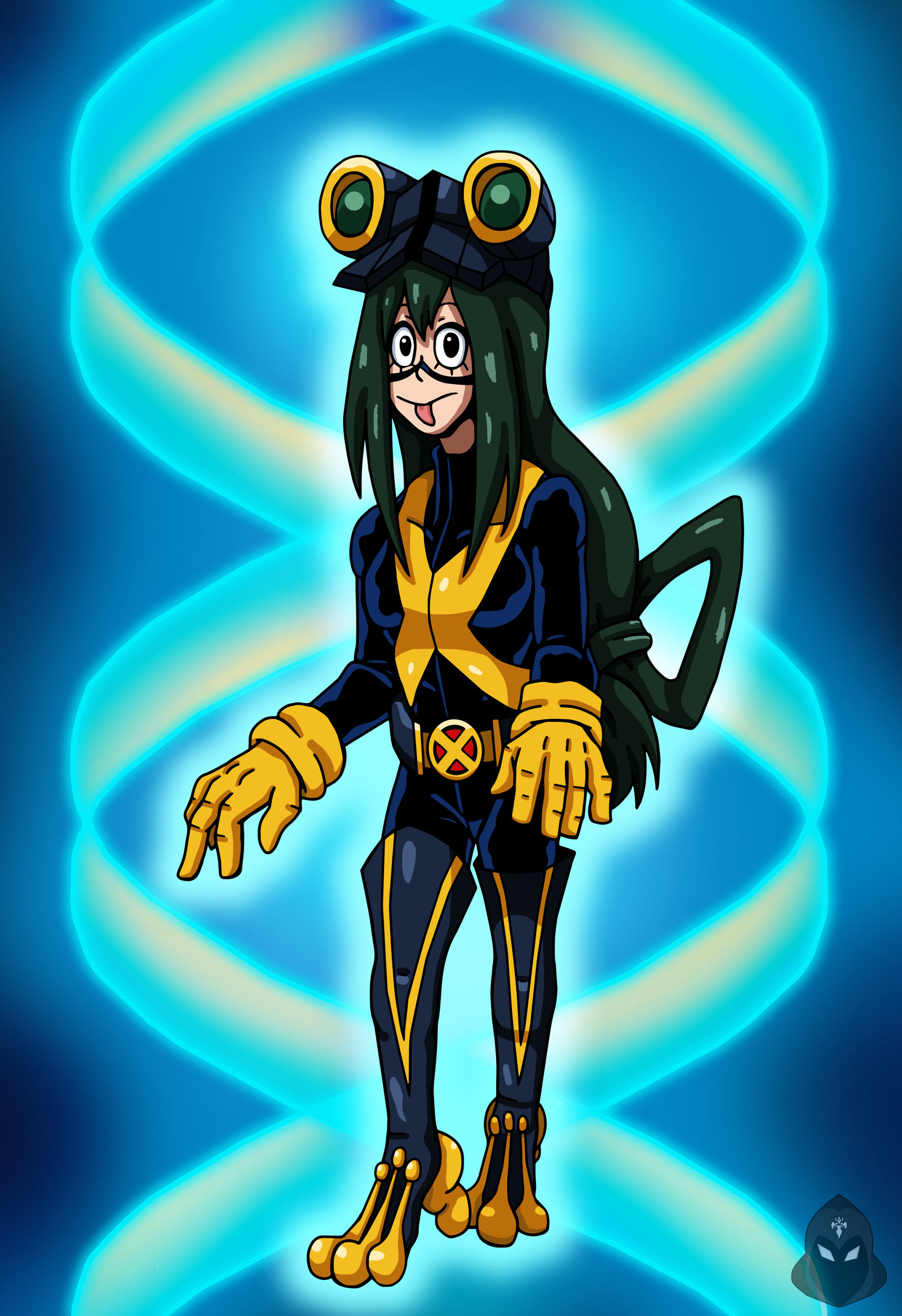 Mha Edcom MHA/X-Men - Froppy (Endgame X-Uniform) by edCOM02 on DeviantArt