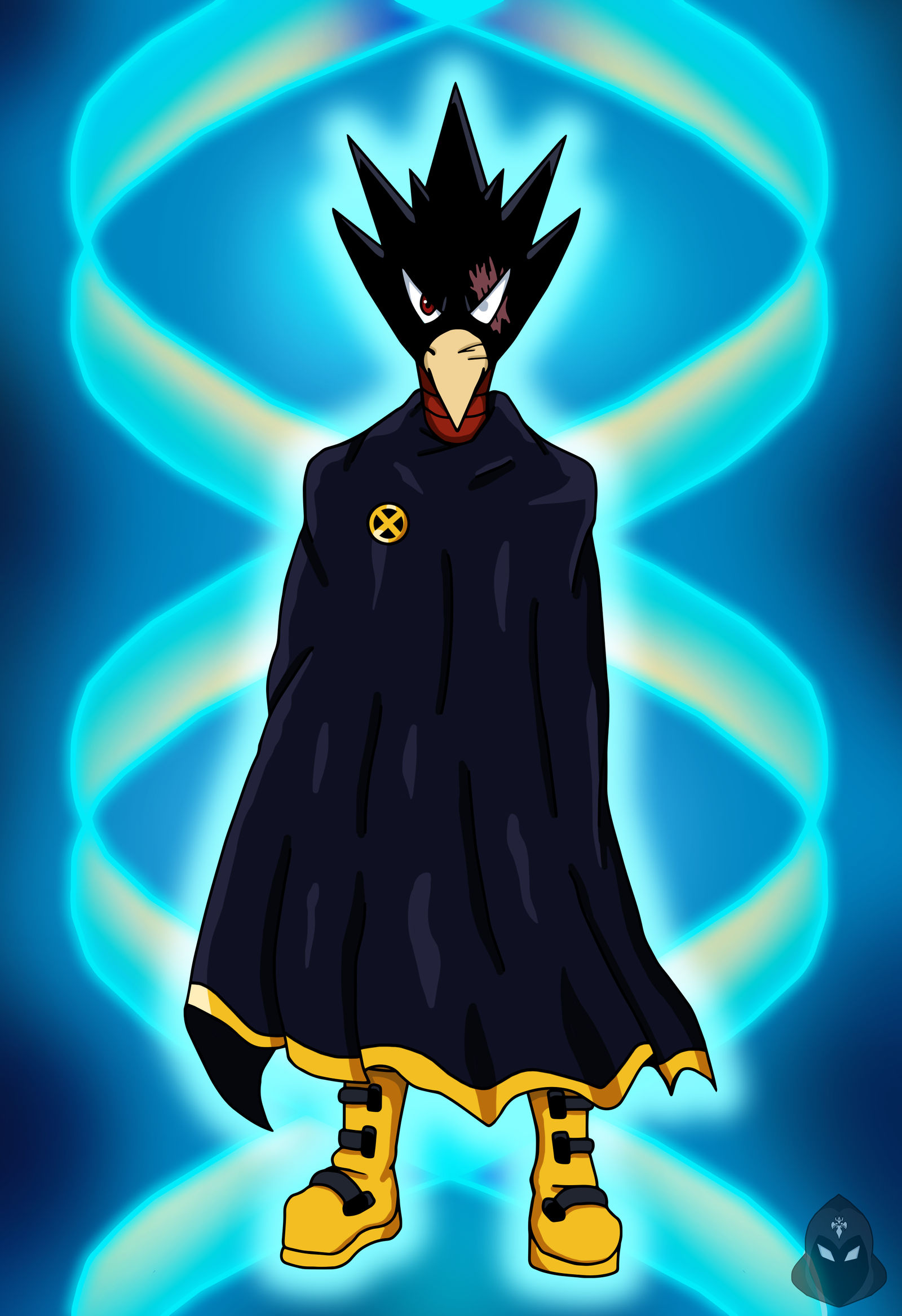 Mha Edcom MHA/X-Men - Tsukuyomi (Endgame X-Uniform) by edCOM02 on DeviantArt