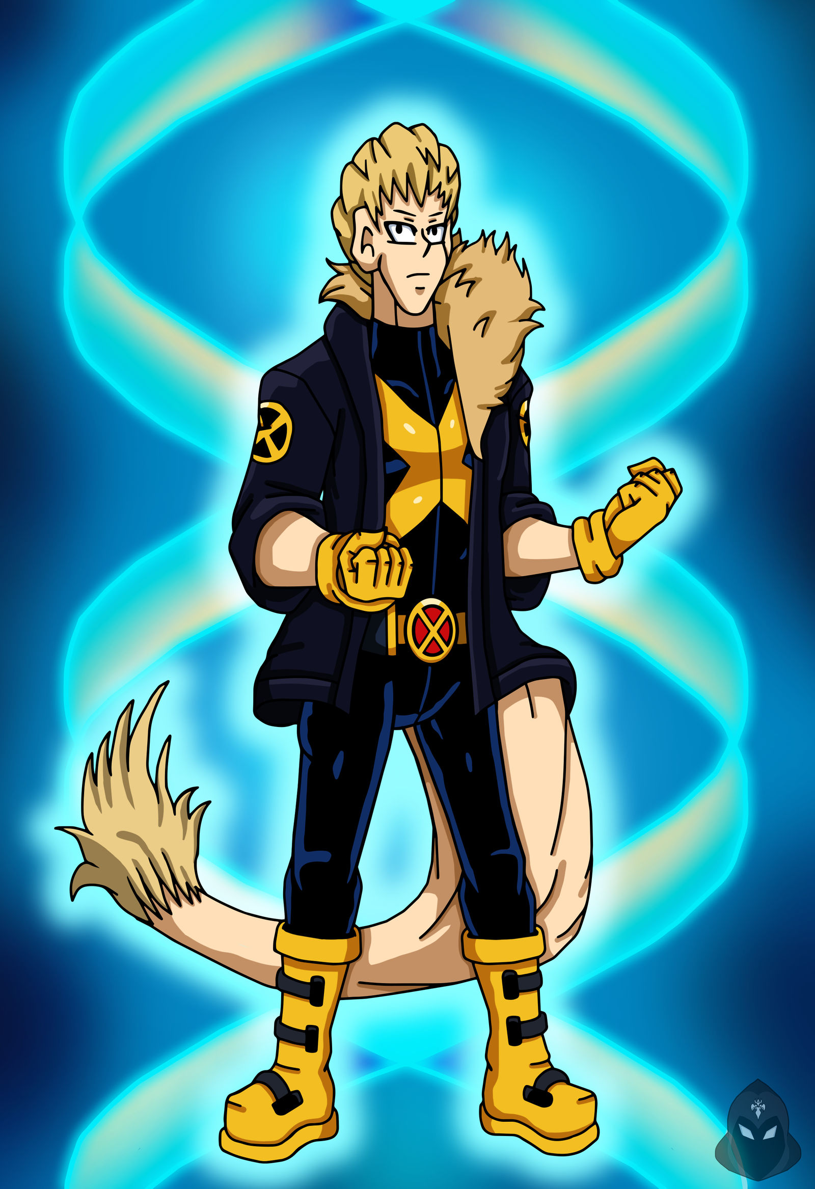 Mha Edcom MHA/X-Men - Tailman (Endgame X-Uniform) by edCOM02 on DeviantArt