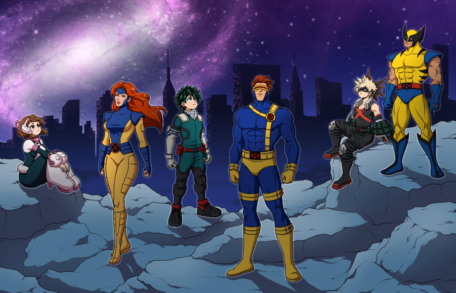 Mha Edcom MHA/X-Men: Heroes and Mutants by ameliacostanza by edCOM02 on DeviantArt