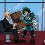 Ko-Fi: Deku and Uraraka Confront Luthor