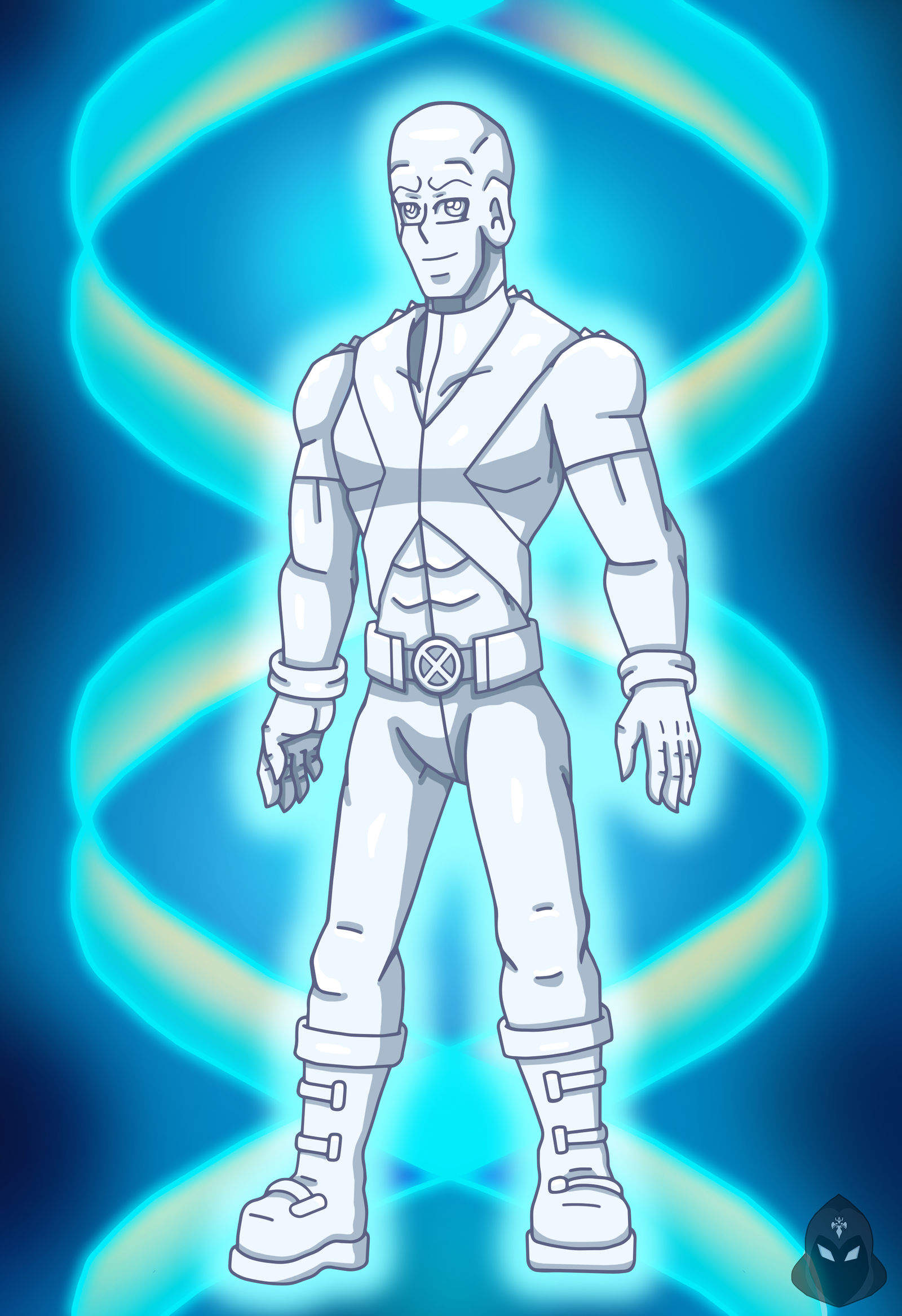 Mha Edcom MHA/X-Men - Iceman (Endgame X-Uniform) by edCOM02 on DeviantArt