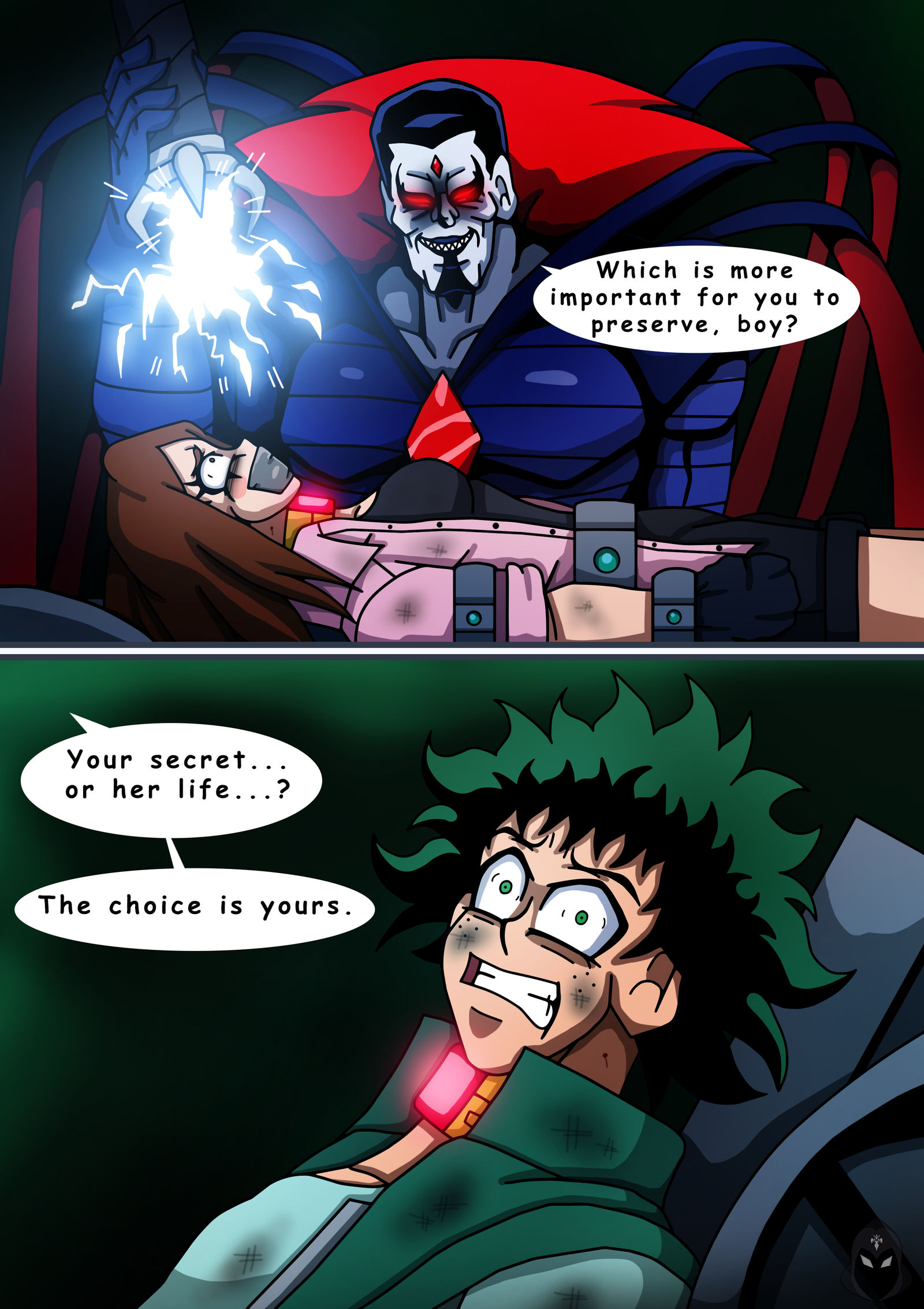 Mha Edcom MHA/X-Men - Your Secret... Or Her Life...? by edCOM02 on DeviantArt