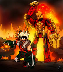 Ko-Fi COM: Bakugou and Tahu