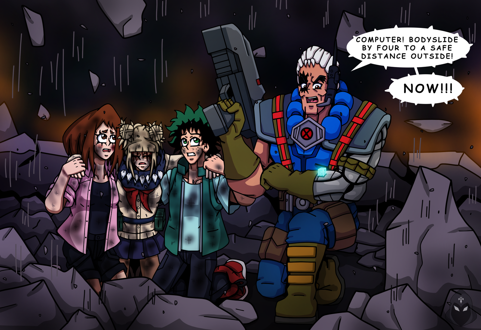 Mha Edcom MHA/X-Men - Computer! Bodyslide By Four! by edCOM02 on DeviantArt