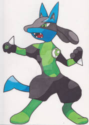 Green Lucario