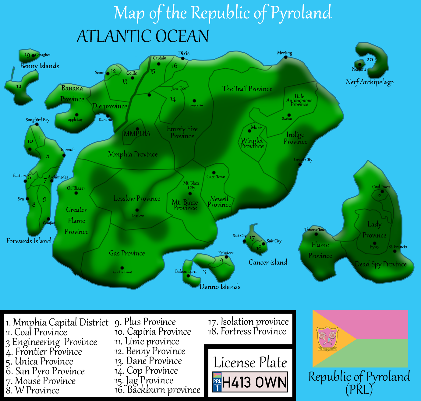 Pyroland Republic map by Mark-Unread on DeviantArt