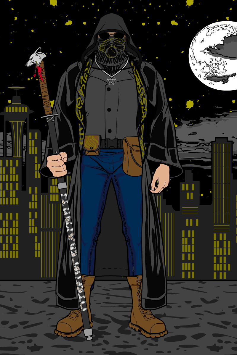 Shadowrun Street Mage by EldritchMage on DeviantArt