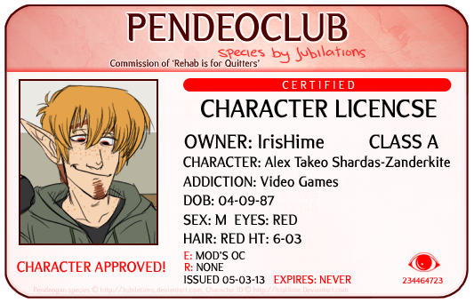 Character License - ALEX