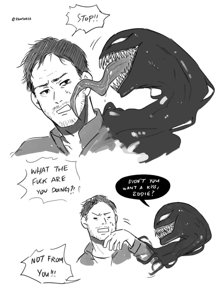 Eddie and Venom by SenlitheringMe on DeviantArt Eddie and Venom by SenlitheringMe on DeviantArt