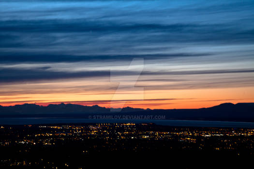 Anchorage Alaska Sunset