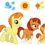 Sunburst And Family
