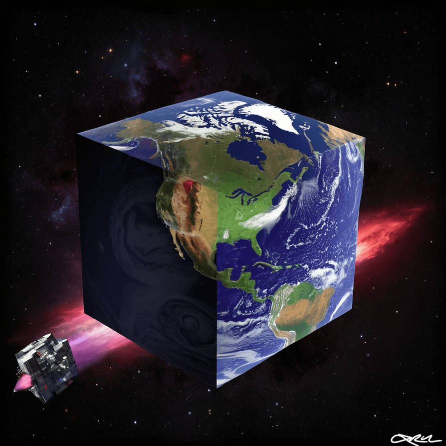 Unity Cube Earth Texture Cube Earth by lrnelson29 on DeviantArt