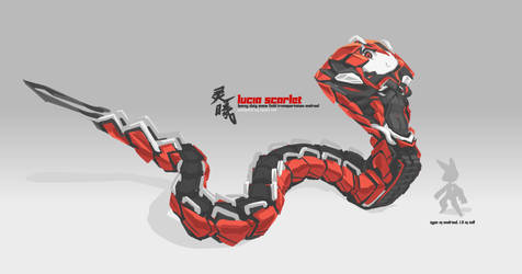 Lucia Scarlet the Robot Snake (1/3)