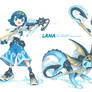 Lana ver. Pokemon x Kingdom Hearts