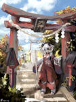 Okami Hill Autumn by TysonTan