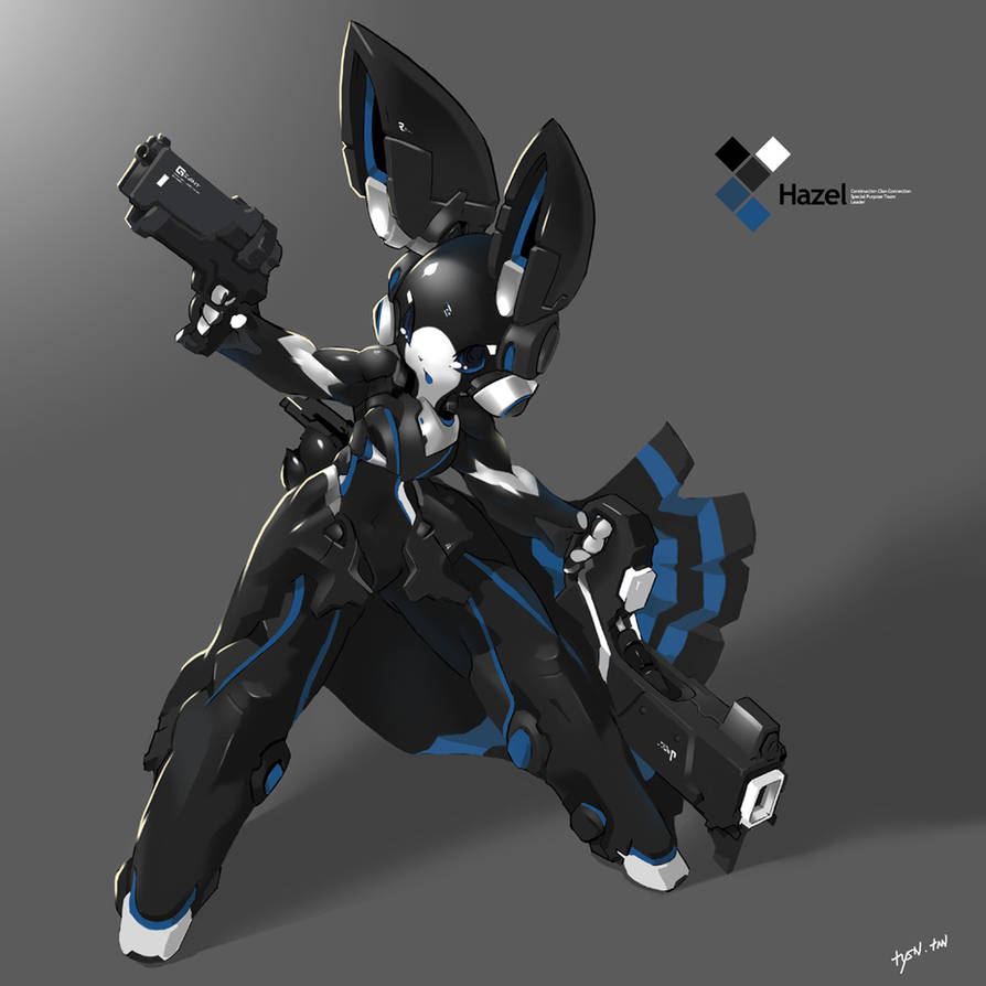 SYNC: Azure the Robot Rabbit by TysonTan on DeviantArt
