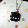 Minecraft Enderman Head Necklace