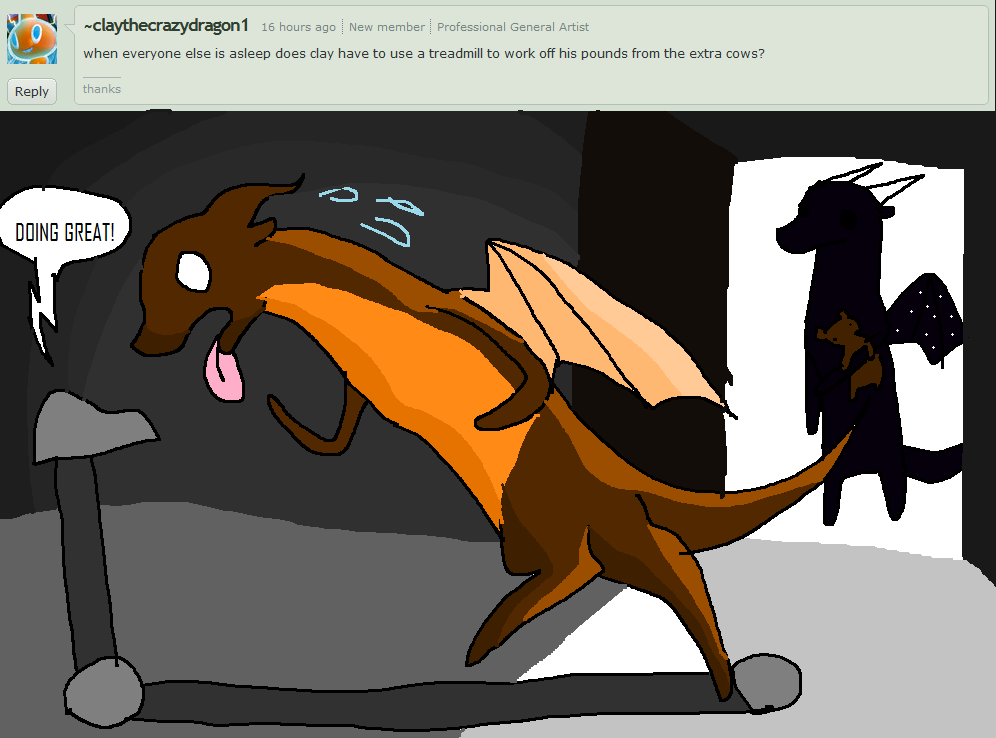 Treadmills By Ask The Dragonets On Deviantart