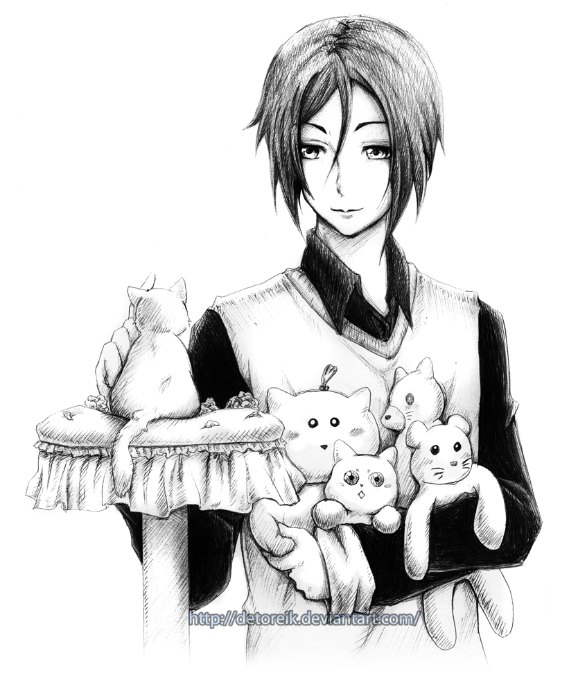 Sebastian... and kittens