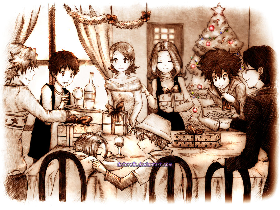 Digimon: Together for Christmas by Detoreik