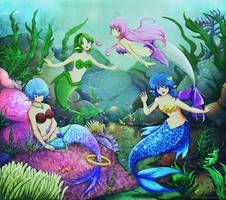 C: Four Mermaids