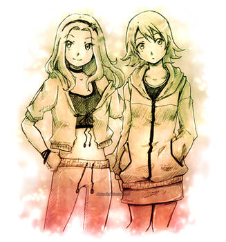 Mimi and Sora (Tri)