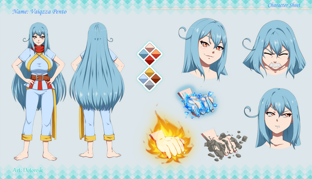 Character Sheet: Vaiqzza Pento