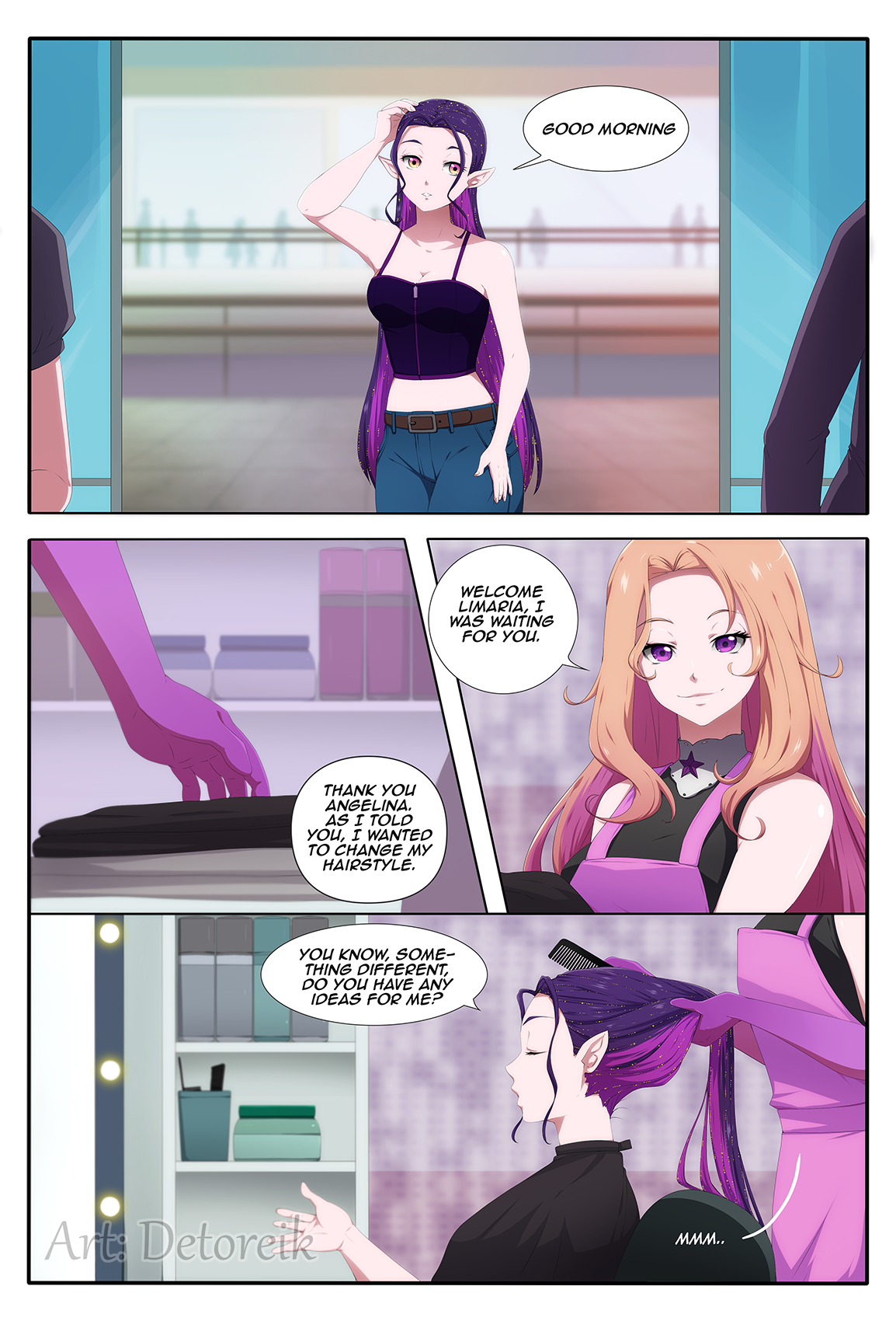 Makeover Deviantart C: Makeover II - Page 1 by Detoreik on DeviantArt