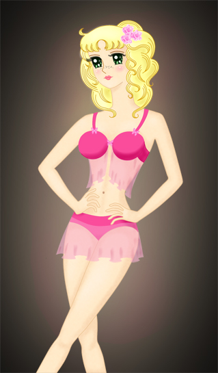 Candy pin-up