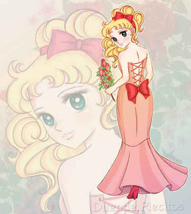 Candy Candy red dress by Duendepiecito on DeviantArt