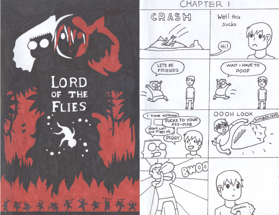 Lotf Cartoon Lord of the Flies by gingerfishsticks on DeviantArt