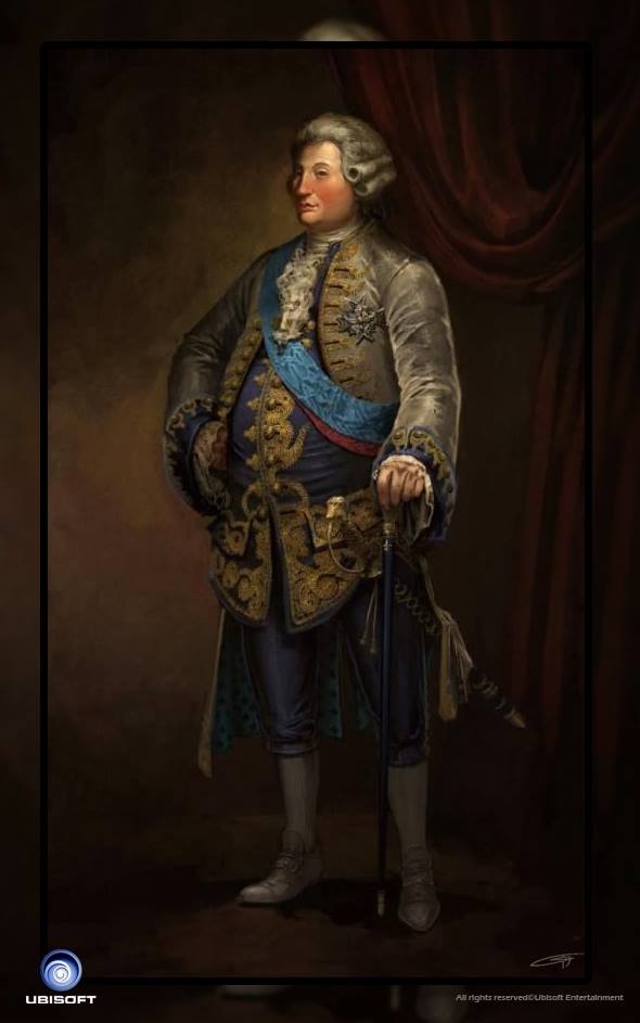 Assassin's Creed Unity concept art.King Louis XVI