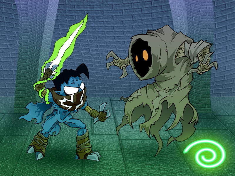 Raziel vs. Wraith by Kubi-Wan on DeviantArt