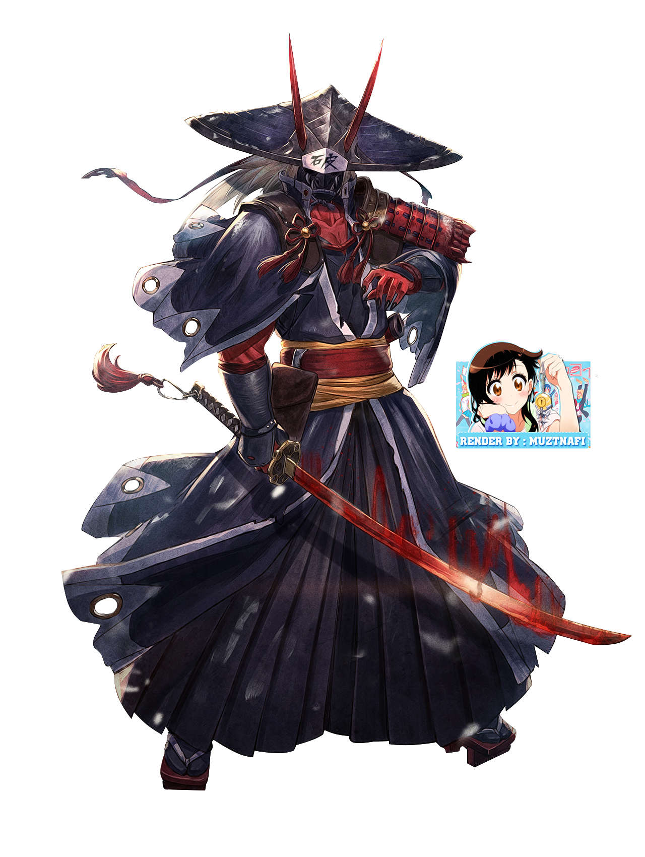 Oni samurai Render by Muztnafi on DeviantArt Oni samurai Render by Muztnafi on DeviantArt