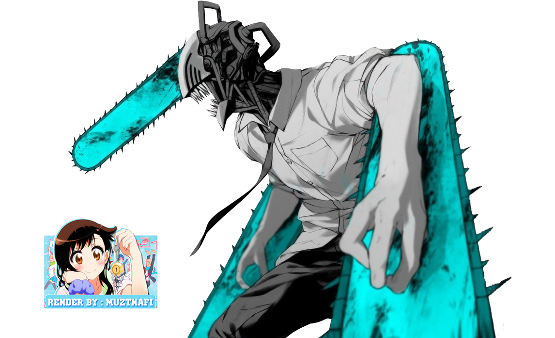 Chainsaw man render by Muztnafi on DeviantArt