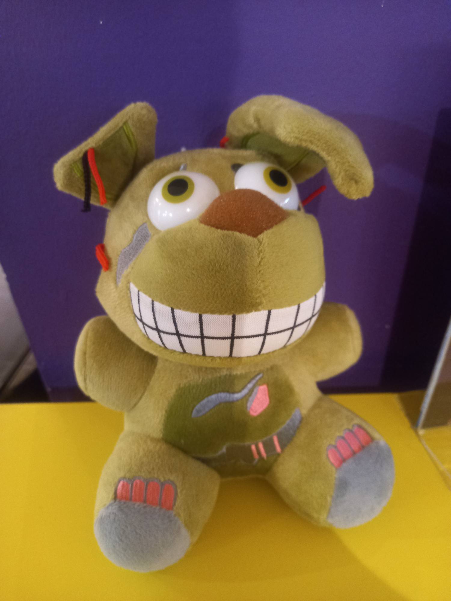 Springtrap plushie by XxEclipsa-StardustxX on DeviantArt