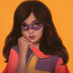 COMMISSION 03: KAMALA KHAN / MS. MARVEL