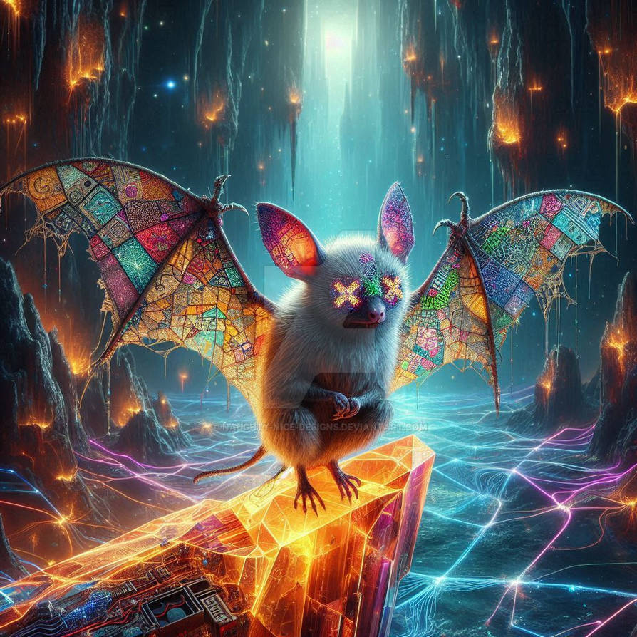 Exclusive Magical Sewn Bat 3 by Naughty-Nice-Designs on DeviantArt