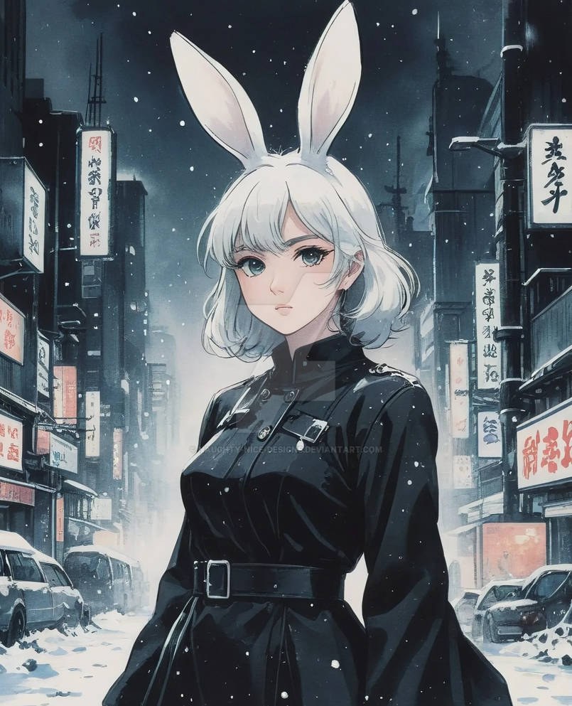 Snow Bunny Anime 3 by Naughty-Nice-Designs on DeviantArt