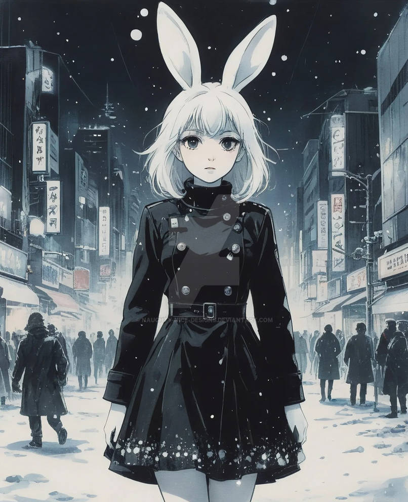 Snow Bunny Anime 4 by Naughty-Nice-Designs on DeviantArt