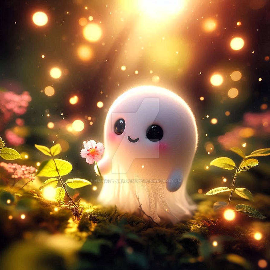 Spring Ghost Computer Wallpaper Adopt a Spring Ghost 2 by Naughty-Nice-Designs on DeviantArt