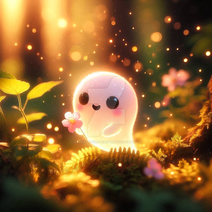 Adopt a Spring Ghost 5 by Naughty-Nice-Designs on DeviantArt